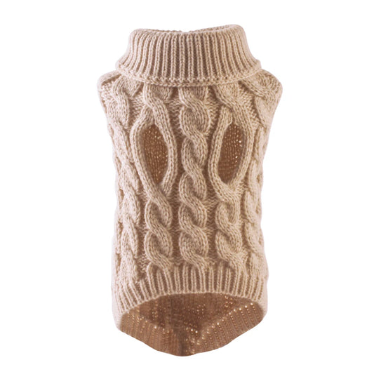 Winter Warm Pet Dog Turtleneck Knitting Sweaters for Small and Medium Dogs Cats Jacket - Glo Shop