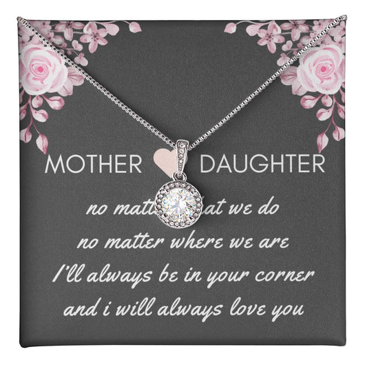 Mother to Daughter Message Card with (Eternal Hope Necklace) - Glo Shop